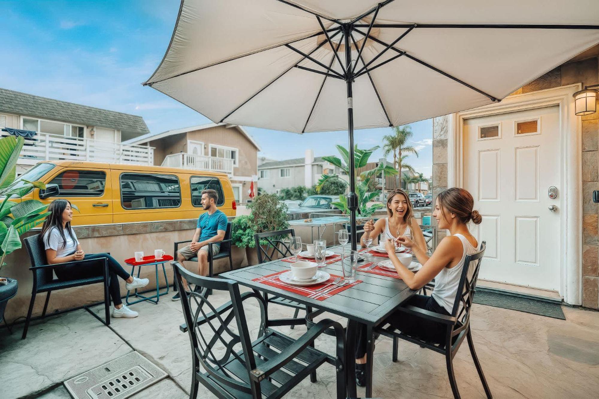 Вилла Awesome 3Br 1 Block To Ocean Fast Wifi C1 Ньюпорт-Бич Экстерьер фото