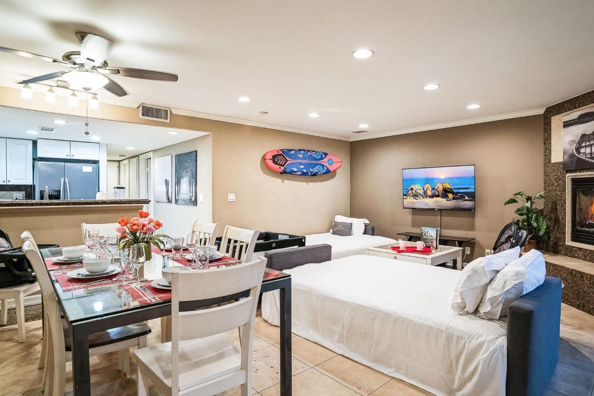 Вилла Awesome 3Br 1 Block To Ocean Fast Wifi C1 Ньюпорт-Бич Экстерьер фото